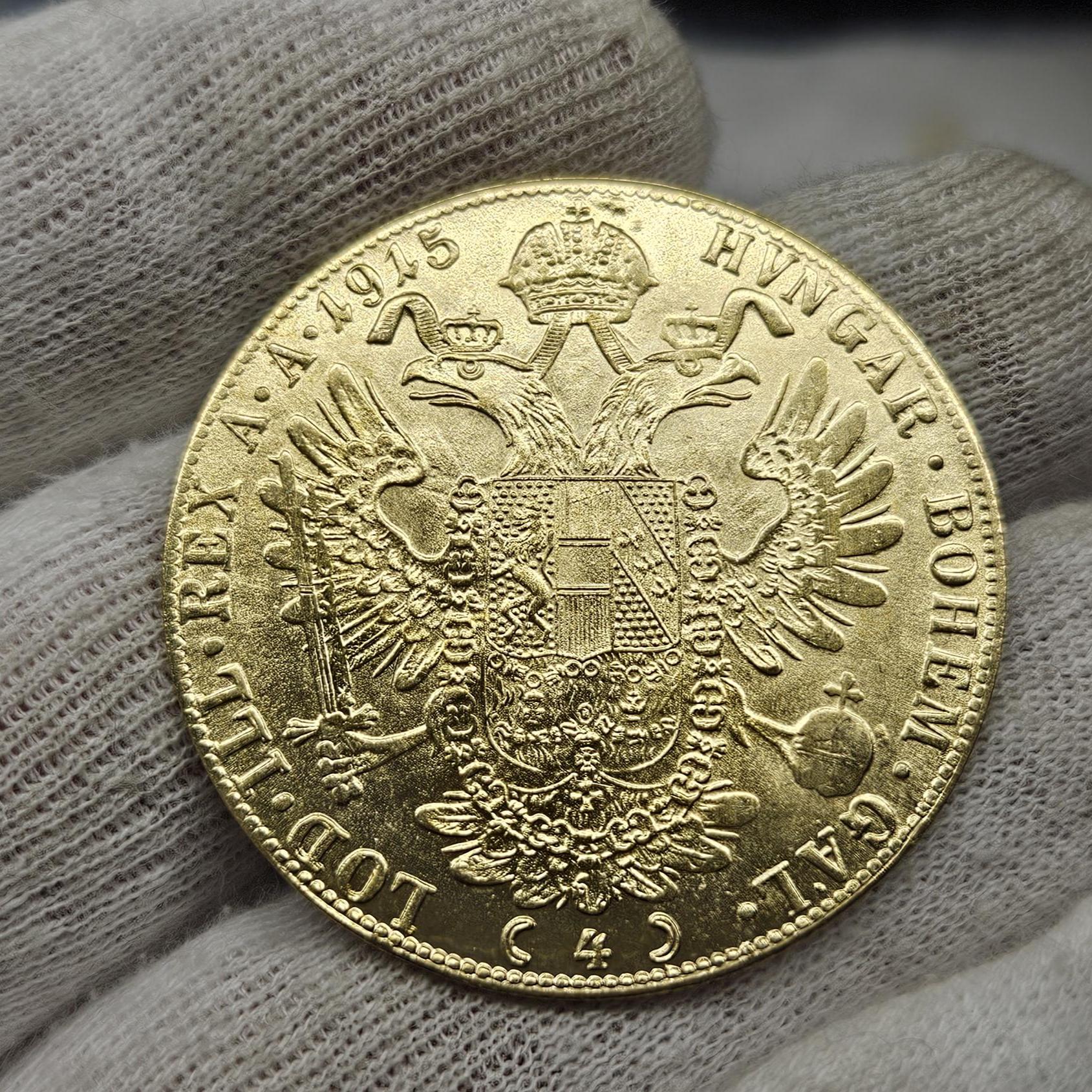 Austro-hungarian Monarchy 4 Dukat 1915 Franz Joseph I Austria Coins for  Collection Gold Coin Old Coins High Quality Christmas Gift - Etsy Israel