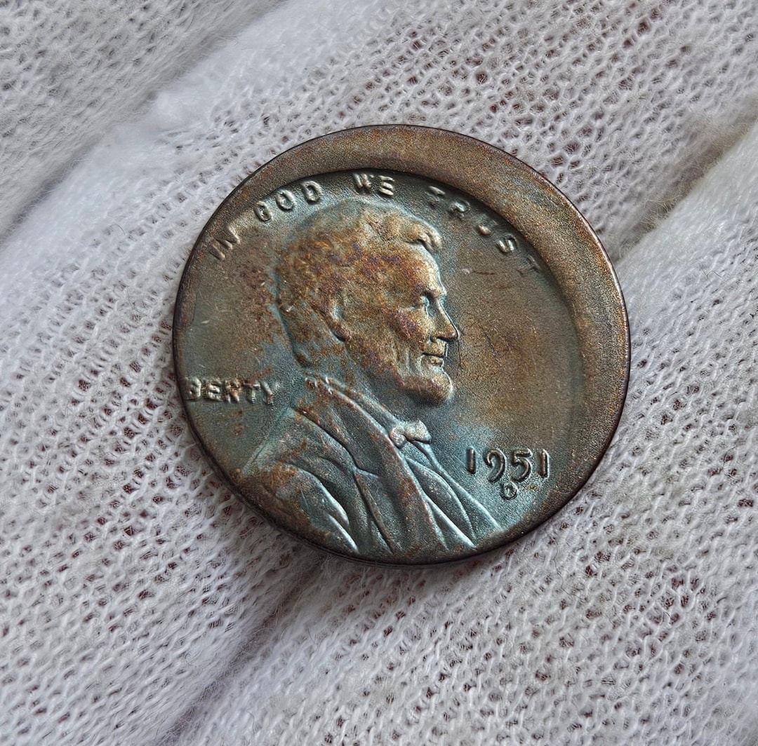 ギフトコイン アメリカコイン レア 1セント 1951 D リンカーンセント