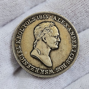 Münzgeschenk 5 Zloty 1934 polnische Münzen Sammlerstücke Münzsammlung Geschenk für Ihn zum Gedenken Perfekte Münzen zum Sammeln geschenkter Münzen Weltmünzen