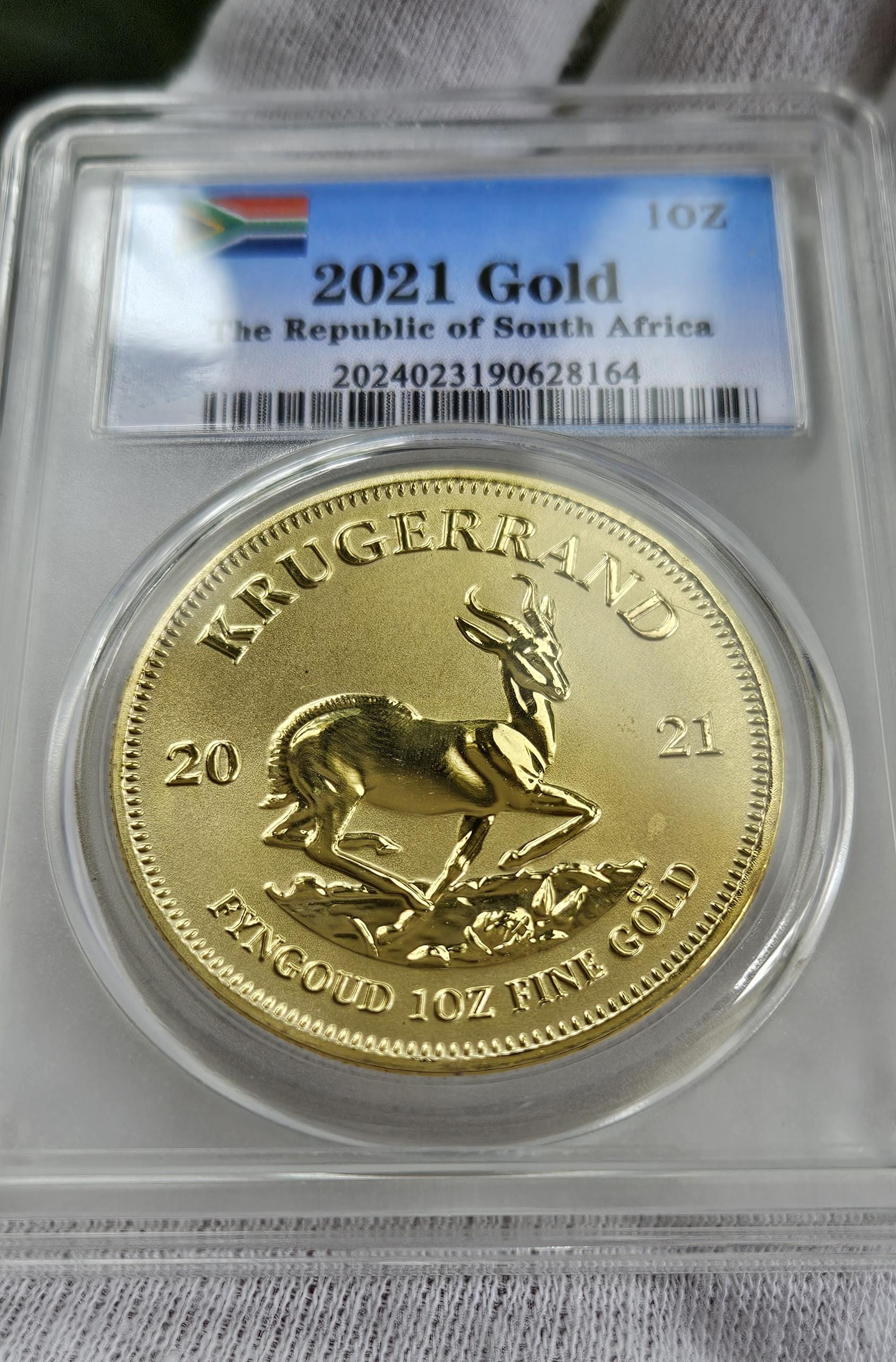 南アフリカクルーガーコイン1oz KRUGERRAND FINEGOLD 南アフリカクルーガーコイン1oz KRUGERRAND FINEGOLD  南アフリカ - 野口コイン株式