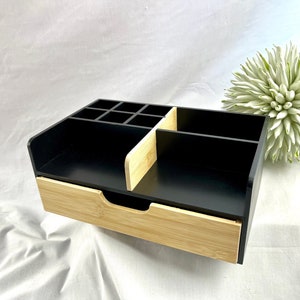 Schreibtisch-Organizer Bambus-Holz Postablage Unikat, Ordungssystem,  Briefaufbewahrung, Dokumenten-Ablage Notitzblock Bro - Etsy.de