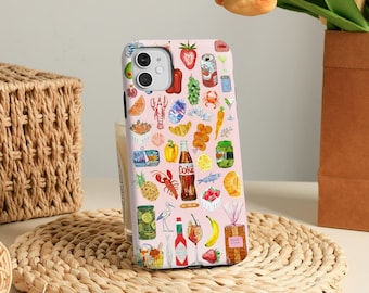 Daily Life Clipart New Phone Case Slim/Tough Cover for iPhone 18 17 16 15 14 Pro Max, 17e/16e, Air, Plus, 13 12 Mini, X XS XR SE
