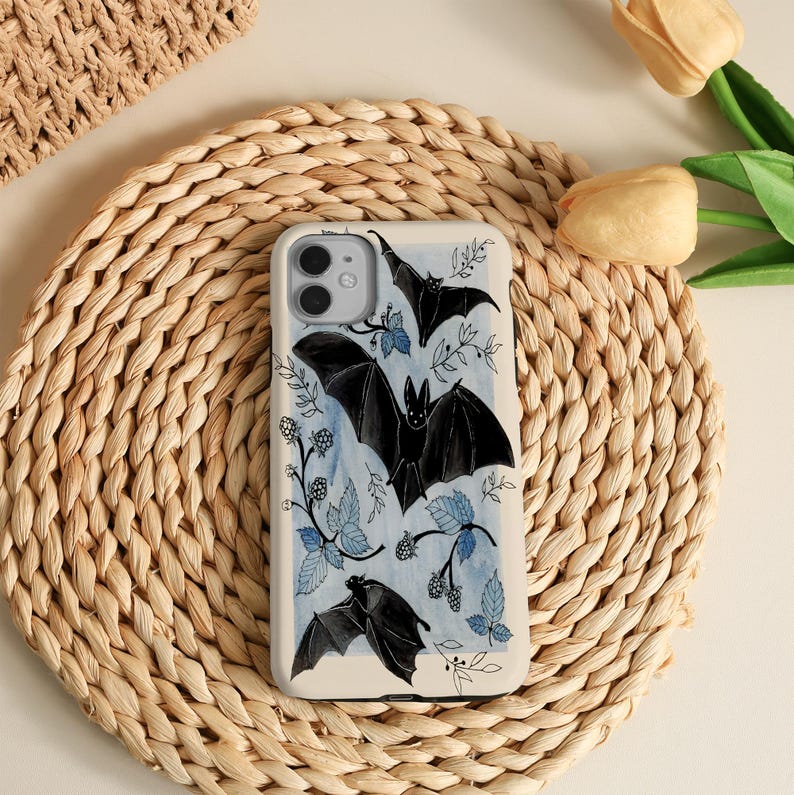 Bat Art Pattern Phone Case Slim/tough Cover for iPhone 17 Pro Max, 2026 ...