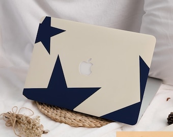 Stars Minimalist MacBook Hard Protective Case Mac Laptop Cover for 2025 M4 Air 15/13/11 Inch Macbook Pro 13/14/15/16 Inch M1 M2 M3 2023 2024