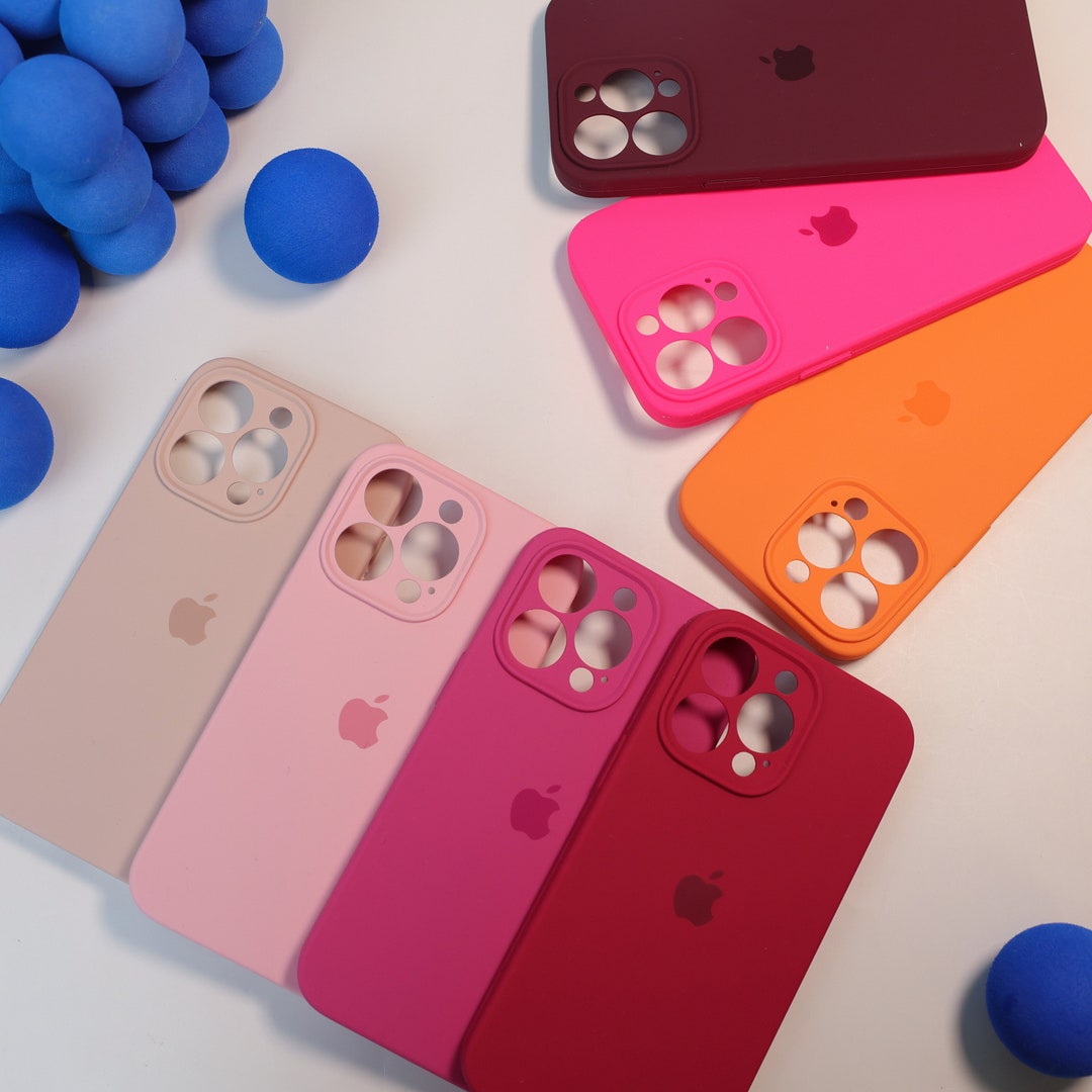 Fuchsia iPhone Silicone Case for iPhone 15 14 13 12 11 Pro Max Etsy