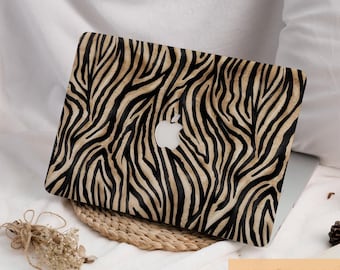 Zebra Animal Print MacBook Hard Protective Case Cover Mac Laptop Sleeve for Neo, Air, Pro & Retina (11/12/13/14/15/16 inch) M5 M4 M3 M2 M1