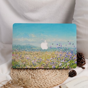 Kust Olieverf MacBook Beschermhoes Laptop Cover voor 2025 M4 Macbook Air 15/13/11 Inch Macbook Pro 13/14/15/16 M1 M2 M3 2023 2024