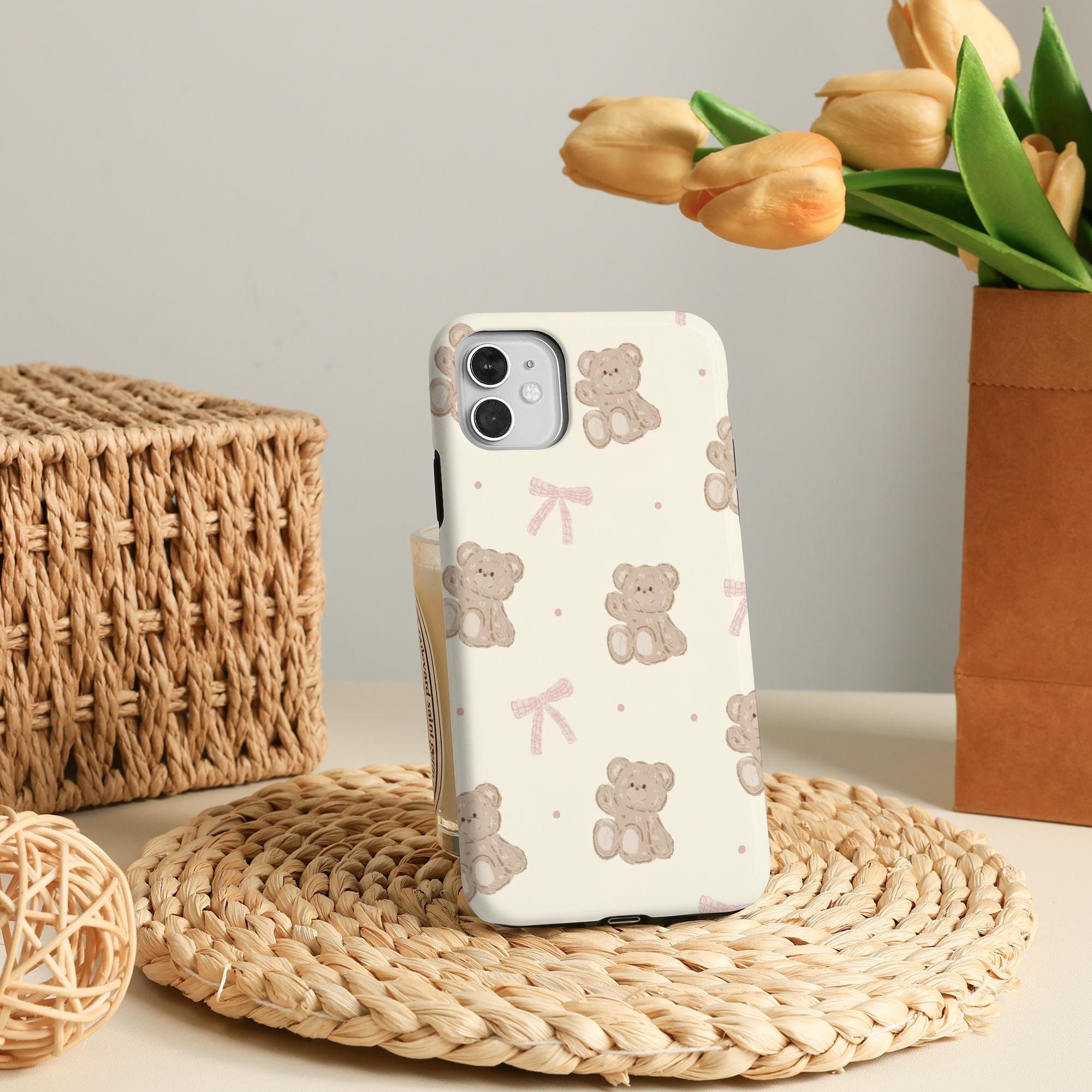 Bows Bear Beige Cute Phone Case Tough Cover for iPhone 17 Pro Max, 2026 iPhone 17e/16e, iPhone Air, 16 15 14 Plus, 13 12 Mini, X XS XR SE - Etsy Bows Bear Beige Cute Phone Case Tough Cover for iPhone 17 Pro Max, 2026 iPhone 17e/16e, iPhone Air, 16 15 14 Plus, 13 12 Mini, X XS XR SE - Etsy