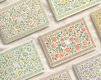 Persian Rug-Inspired MacBook Hard Case, Vintage Botanical Floral Art Laptop Cover for MacBook Neo, Air 11/13/15 & Pro 13/14/15/16