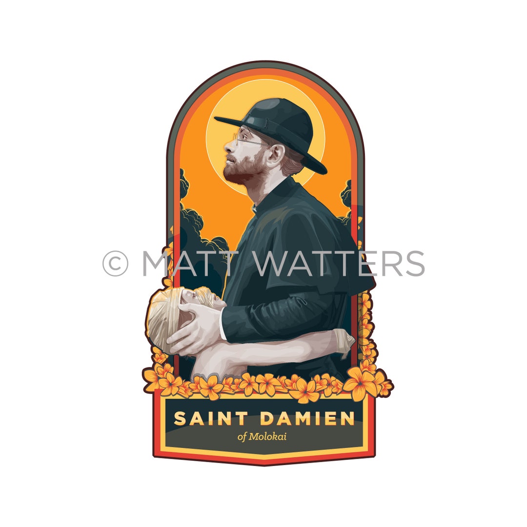 Saint Damien of Molokai - Etsy