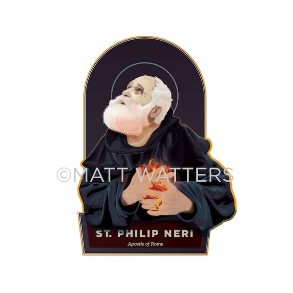 Philip Neri Icon Etsy New Zealand