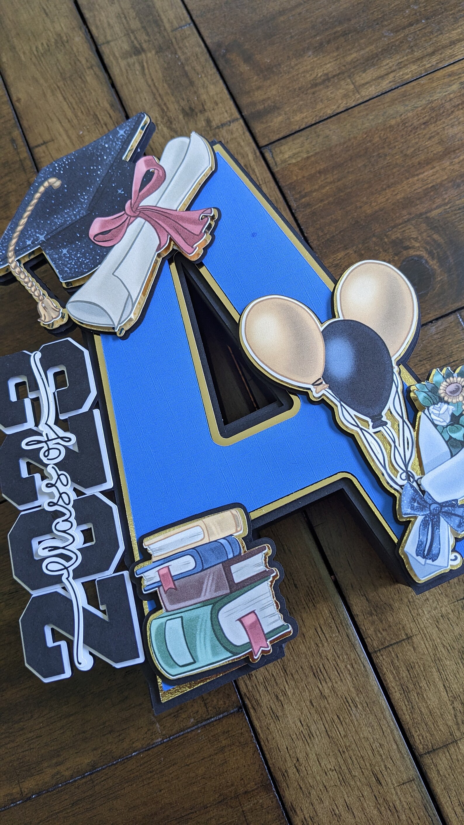 Graduation 3d Letter Decoration, Gift - Etsy