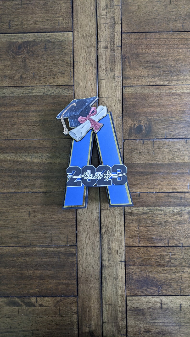 Graduation 3d Letter Decoration, Gift - Etsy