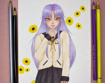 Kanade Marker Drawing 21x15cm