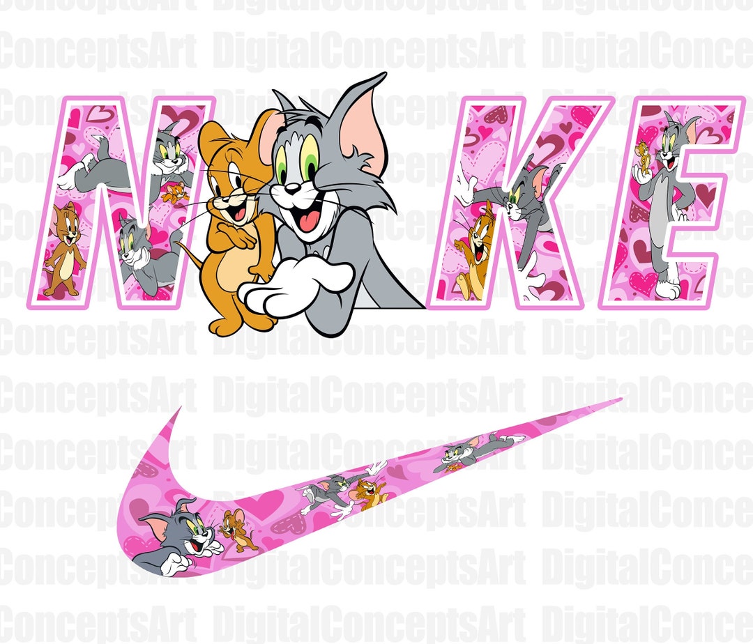 NKE Tom and Jerry Valentine's Day PNG Digital Download L - Etsy UK