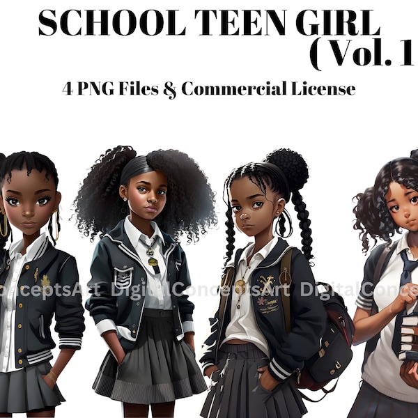 Beautiful black women clipart - Dreadloc black girl png, African American black women png, Black girl magic png, Black school girl png