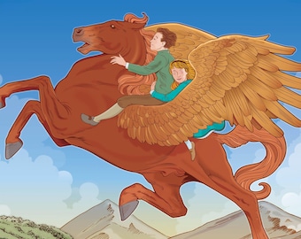 Narnia, The Magician's Nephew Art Print 12 x 16 Wall Hanging