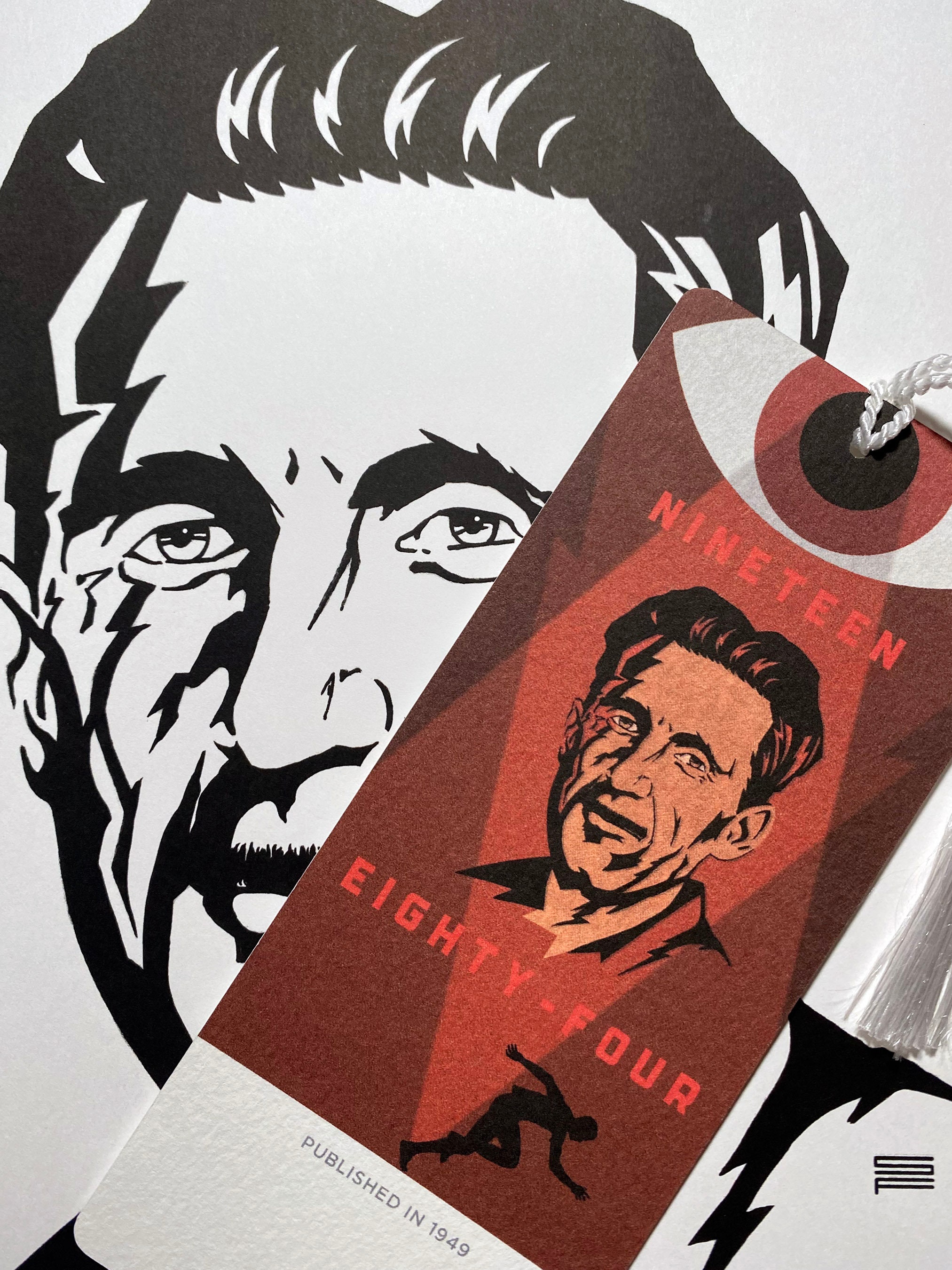 George Orwell, 1984 Bookmark, Perfect for Lovers of the
