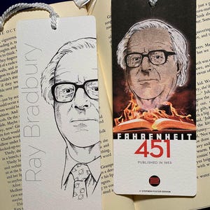 Fahrenheit 451 Ray Bradbury Bladwijzer Sci-Fi Book Lovers