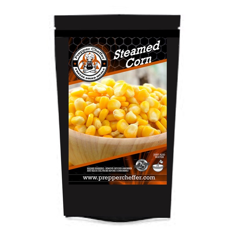 Freeze Dried Steamed Sweet Corn Camping Hiking Hunting SIDE Etsy