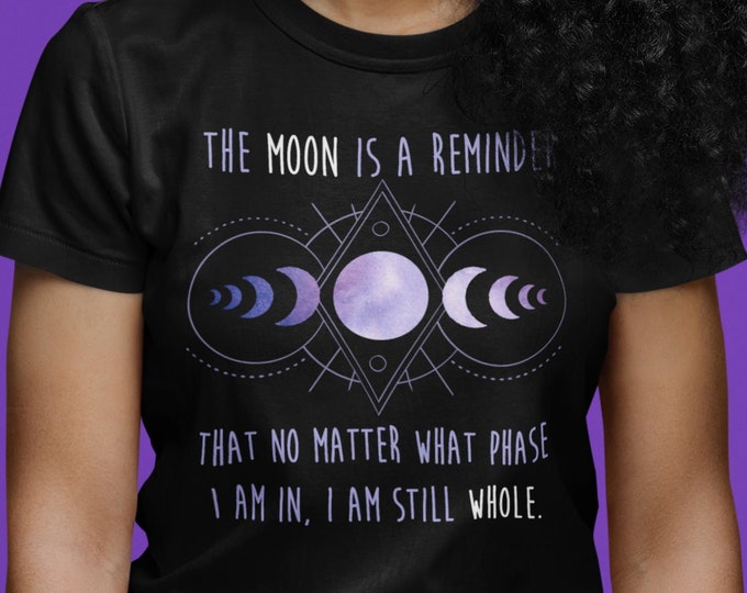Moon Phases Shirt, Moon Shirt, Moon Phases Tshirt, Moon Tee, Moon Phases Tee, Whole Moon, Moon Phase Inspiration, triple moon, moon gift