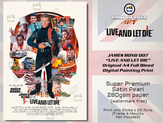Live And Let Die Poster Original