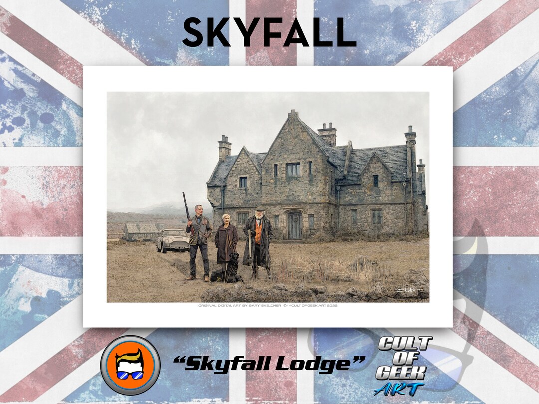 James Bond 007 - SKYFALL - Daniel Craig- A4 Digital Painting Fan Art ...