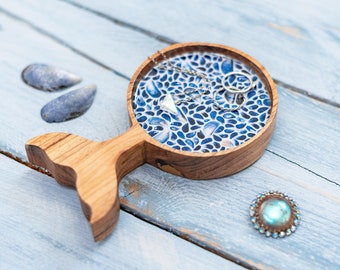 Mussel Whale Tail Coaster/Trinket Dish