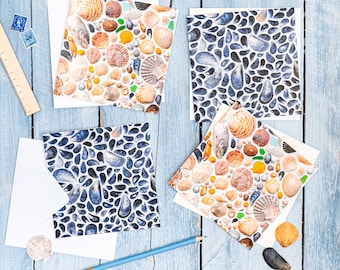 Shell and Mussel Card Pack