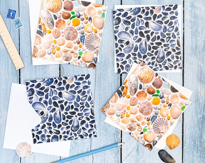 Shell and Mussel Card Pack