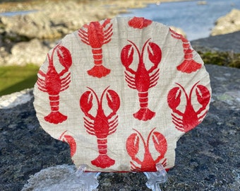 Lobster Scallop Shell