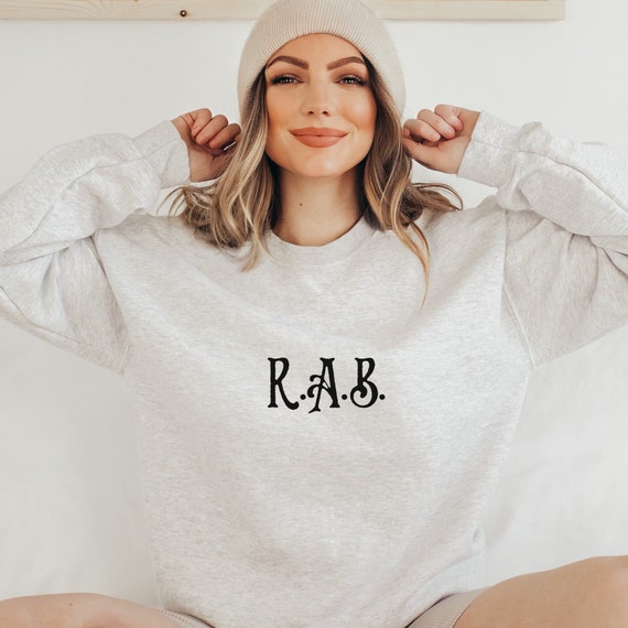 R.A.B. Sweatshirt Regulus Black Marauders ATYD All the Young Dudes Bookish Gift Gift for Reader Wizard School House of Black Moony Etsy
