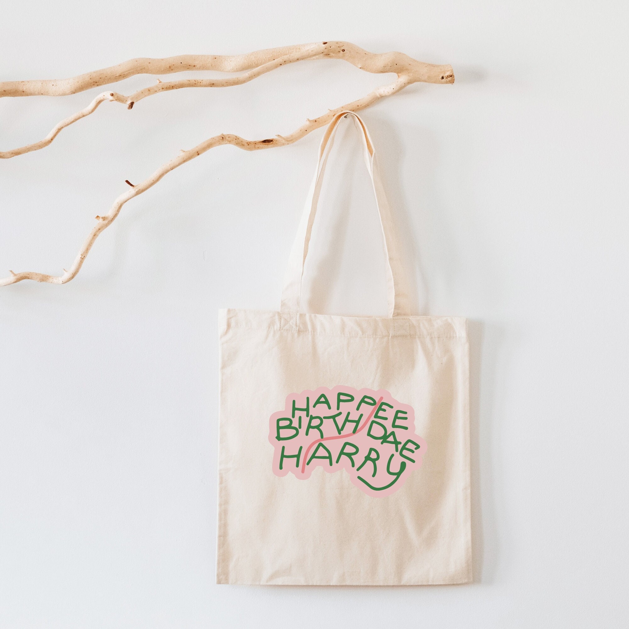 Happee Birthdae Harry Bag - Etsy