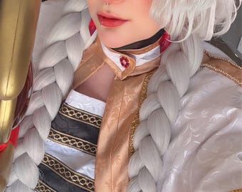 Version tressée : mage elfe de 2000 ans