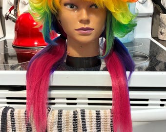 Rainbow Pride, Rainbow Wig, Rainbow Dash Wig
