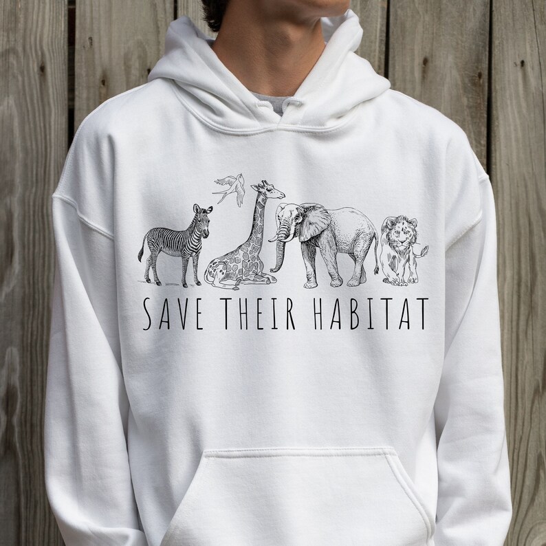 Wildlife Conservation Shirt Wild Animals Sweater Protect Our - Etsy