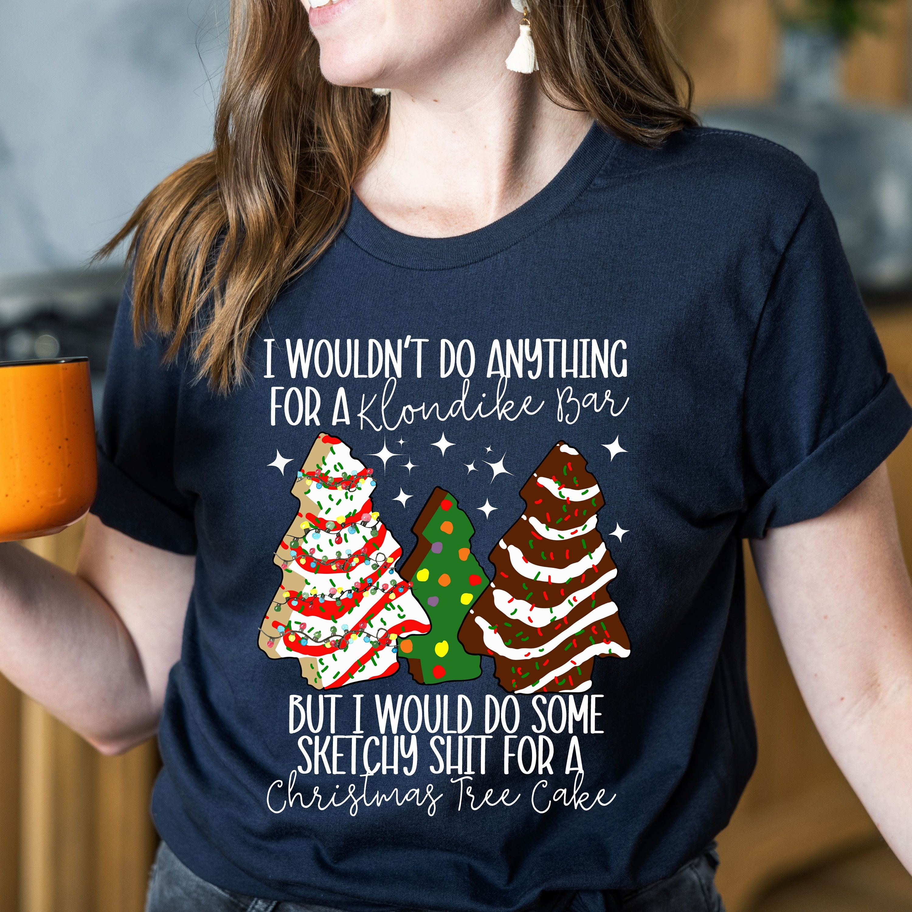 Christmas Tree Cake Shirt Little Debbie Cake Shirt Holiday Etsy