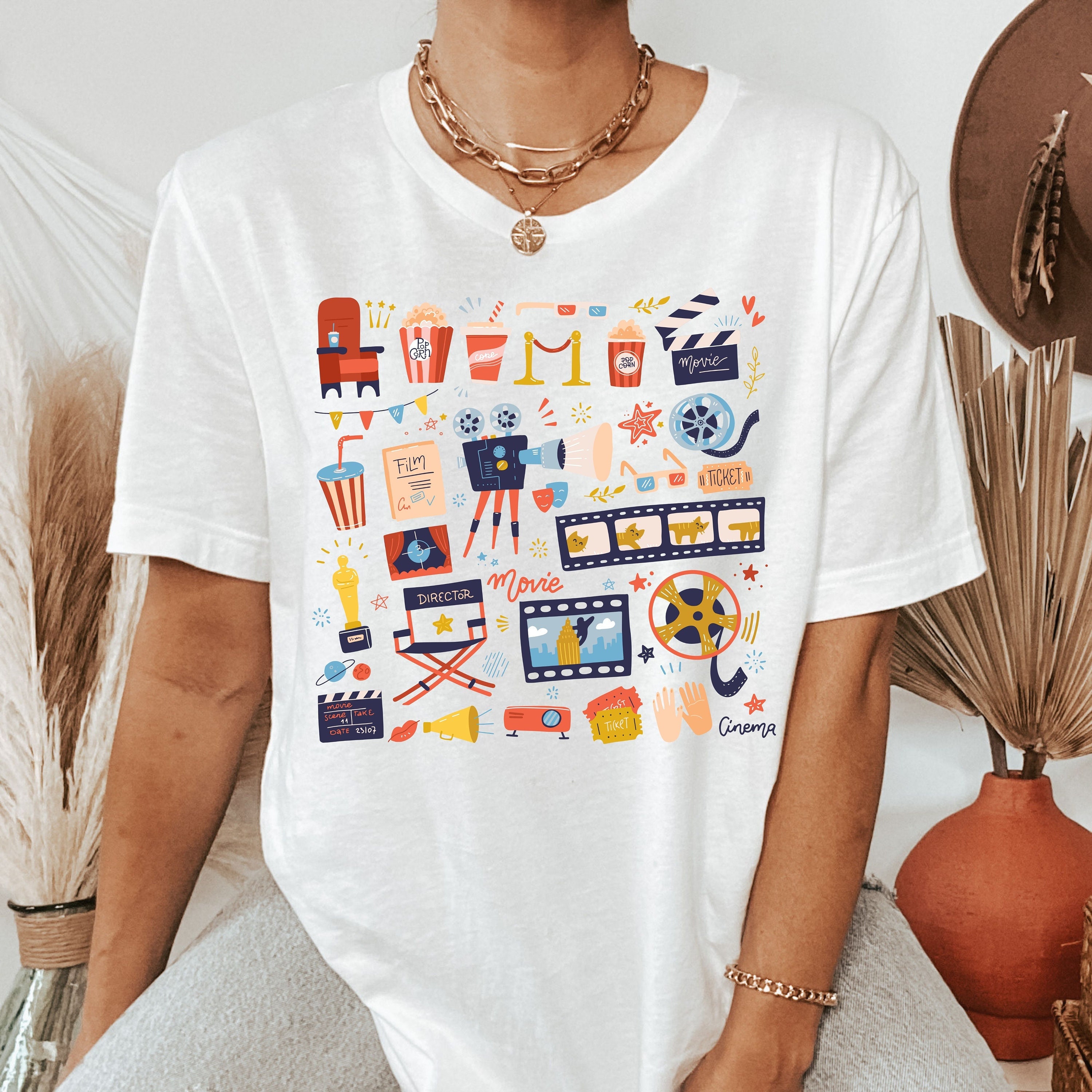 Movie Theater Shirt - Etsy