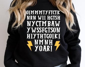 Chess Wizard Sweatshirt: 'Once I Make My Move' Hoodie, Wizarding School Crewneck, Not Hermione