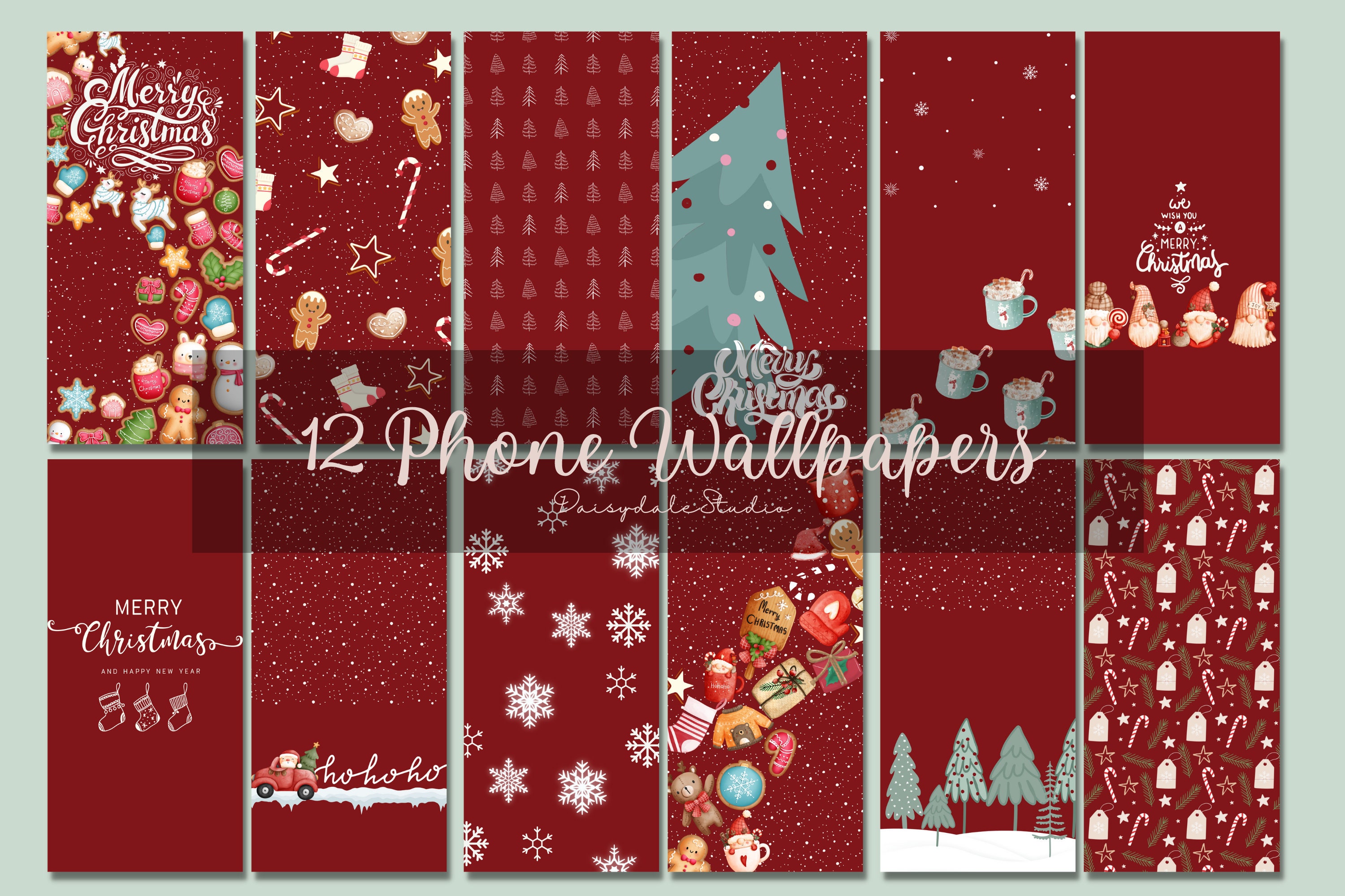 christmas phone wallpaper hd