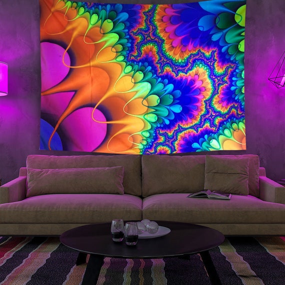 Blacklight on sale wall art