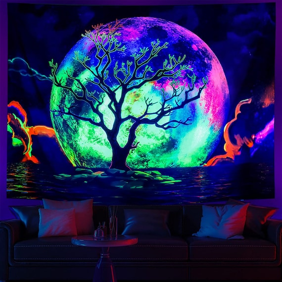 Trippy ocean tapestry sale