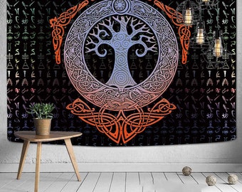 Yggdrasil Tapestry - Etsy Yggdrasil Tapestry - Etsy