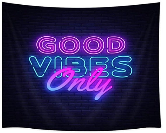 Tapestry good vibes sale