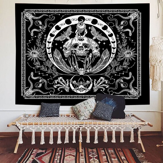 Skull tapestry hotsell