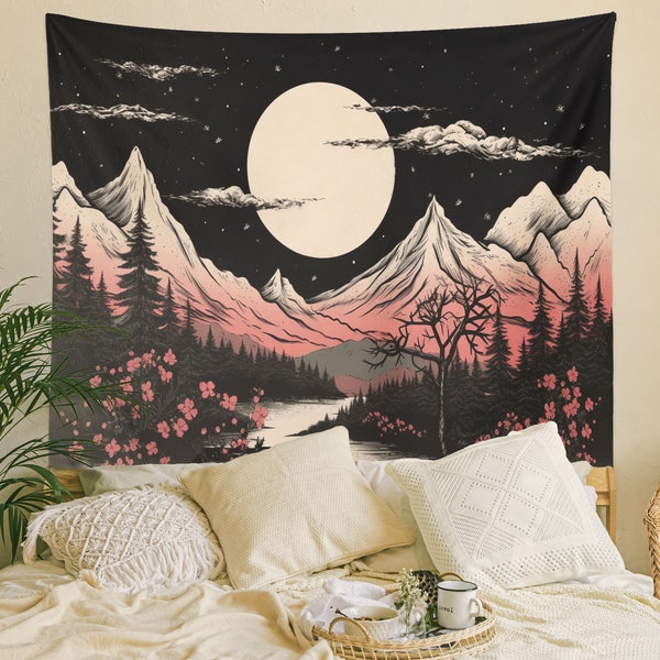 Japanese Tapestry Etsy