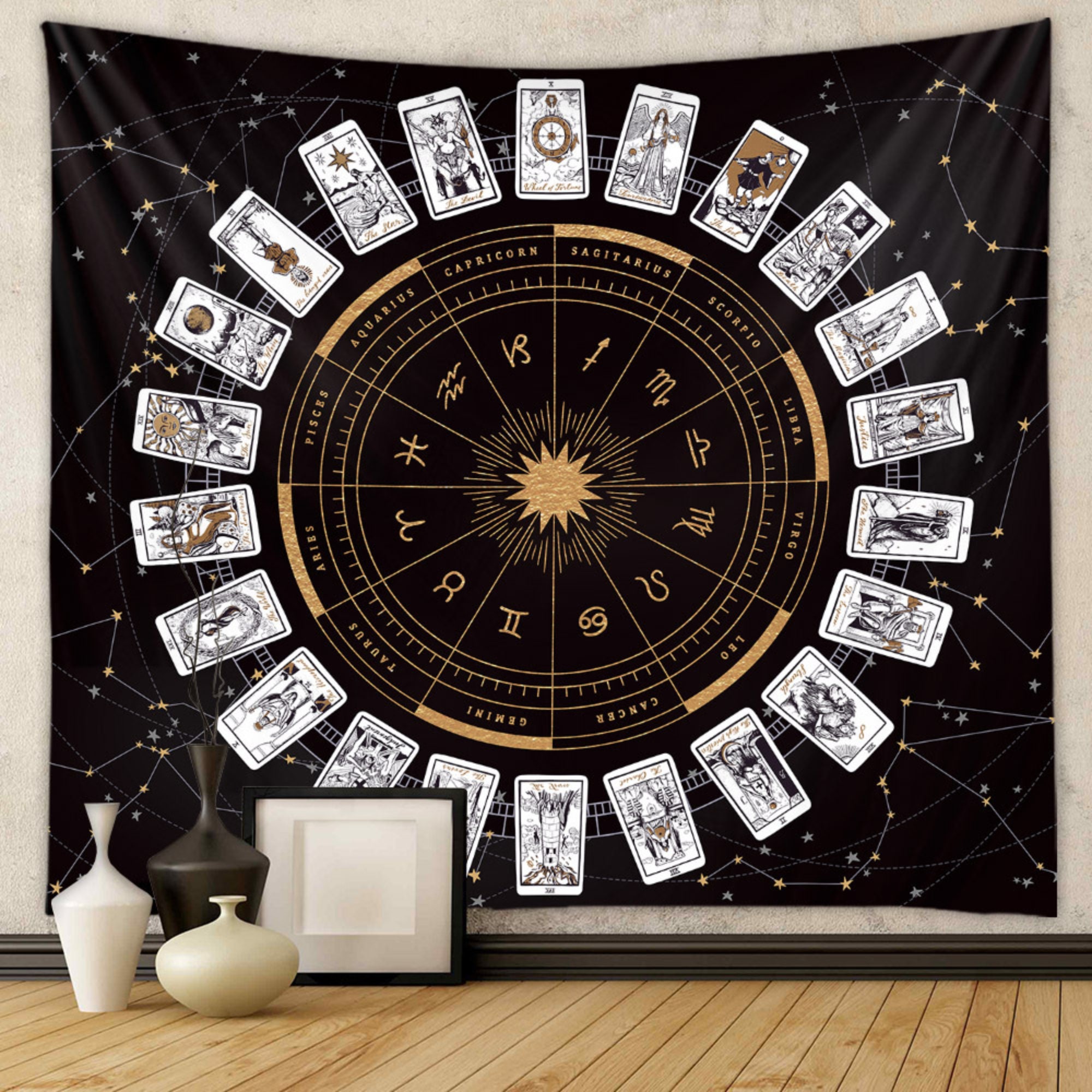 Astrology Chart Tapestry Etsy