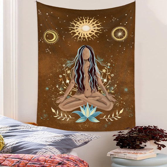 Seven Chakras Tapestry - Boho Mandala Yoga Meditation Wall Hanging