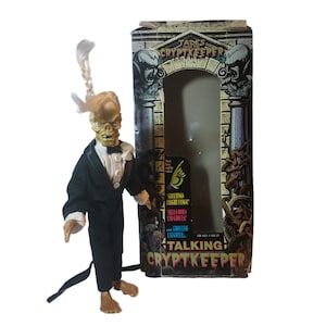 TALES From The CRYPT - 1993 Talking CryptKeeper Doll - Works - Ace Novelty - 12" Tall