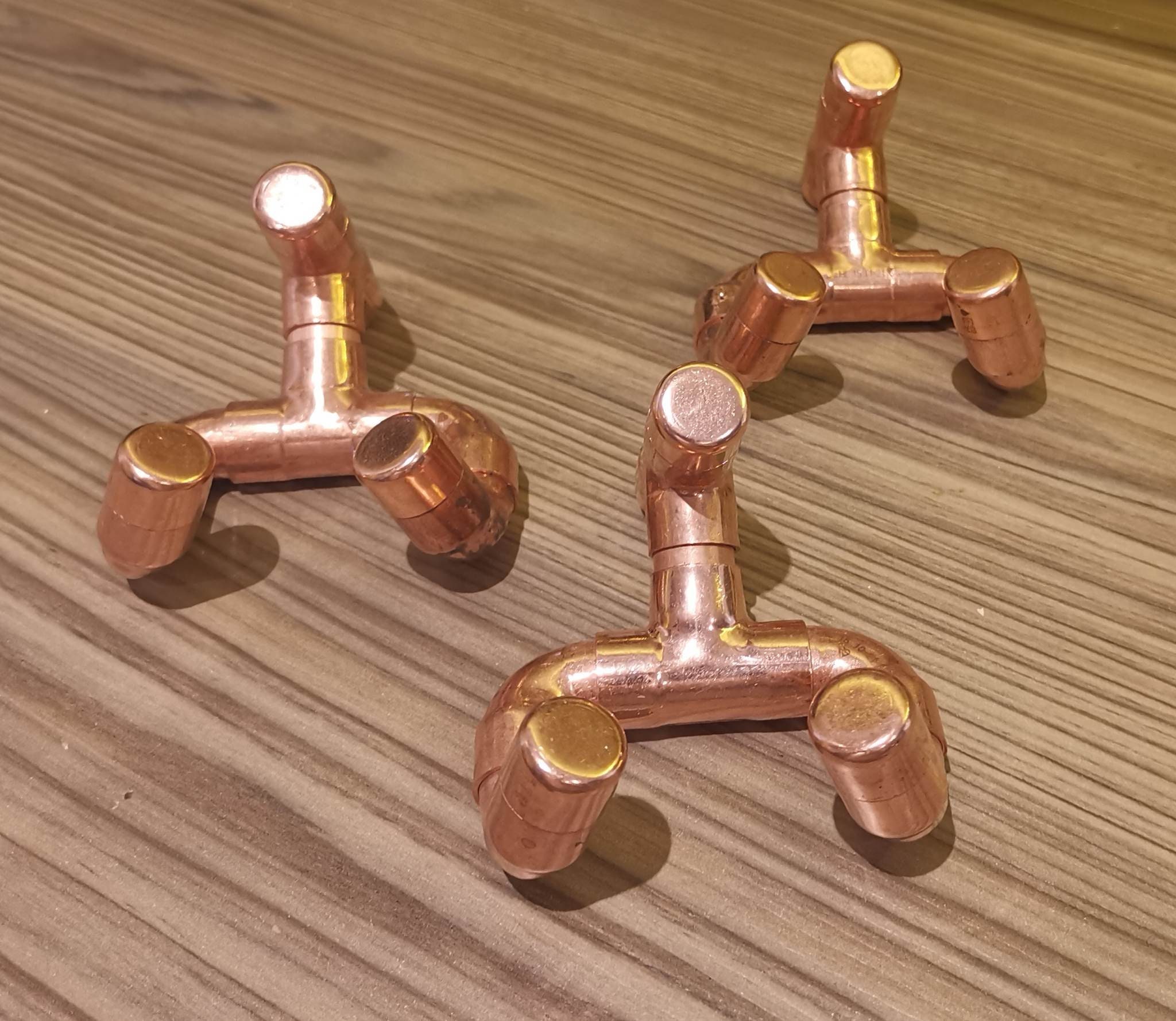 Handmade Copper Mobile Phone Stand: Industrial Vintage Style - Etsy
